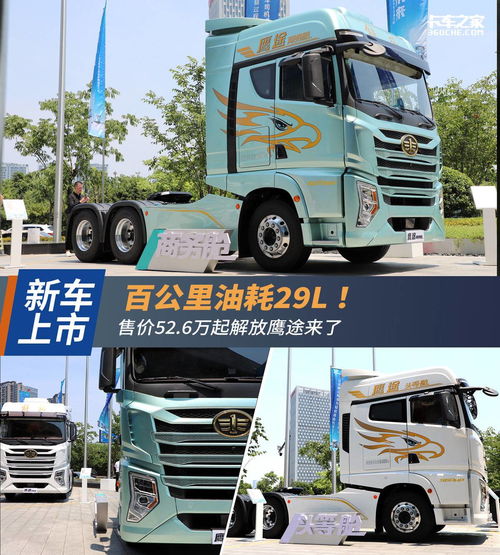 油耗29升售價52.6萬起 解放鷹途來了