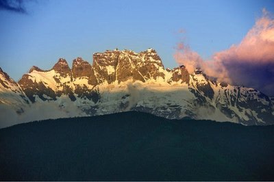 身在地獄 心在天堂---徒步雨崩